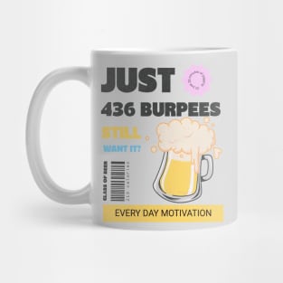 436 Burpees Mug